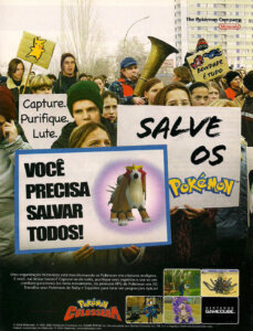 Propaganda Pokémon Colosseum - Nintendo World 68 - 2004