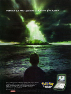Propaganda Pokémon Emerald - Nintendo World 81 - 2005