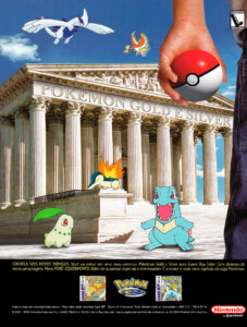 Propaganda Pokémon Gold e Silver - SuperGamePower 79 - 2000