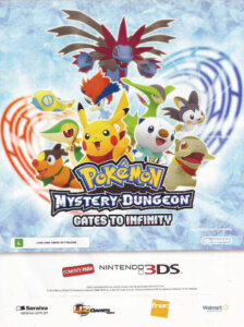 Propaganda Pokémon Mystery Dungeon Gates to Infinity - Nintendo World 169 - 2013