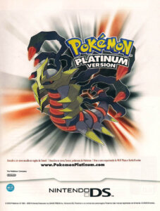 Propaganda Pokémon Platinum - Nintendo World 121 - 2009
