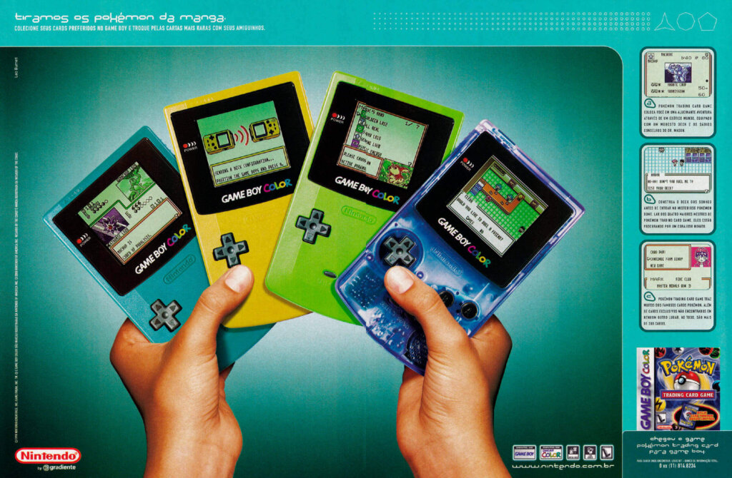 Propaganda Pokémon Trading Card Game - Nintendo World 21 - 2000