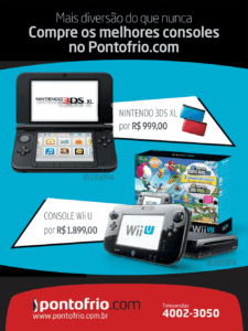 Propaganda Pontofrio.com - Nintendo World 187 - 2014