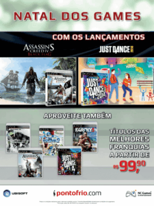 Propaganda Pontofrio.com - PlayStation 184 - 2013