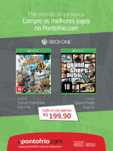 Propaganda Pontofrio.com - Revista Oficial Xbox 99 - 2014