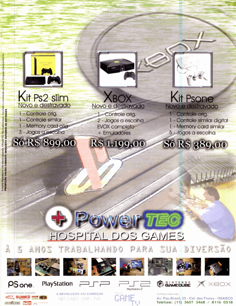 Propaganda PowerTec - SuperDicas PlayStation 27 - 2005