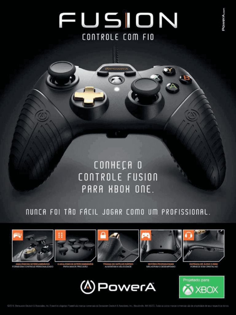 Propaganda PowerA - Game Informer 04 - 2016