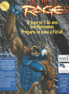 Propaganda Primal Rage - Revista do CD-Rom 08 - 1996