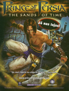 Propaganda Prince of Persia: The Sands of Time - Nintendo World 64 - 2003