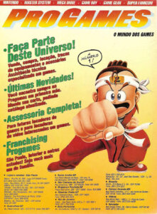 Propaganda ProGames - Ação Games 07 - 1991