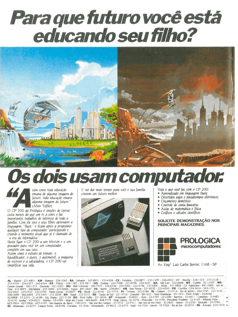 Propaganda Prológica - Interface 08 - 1983