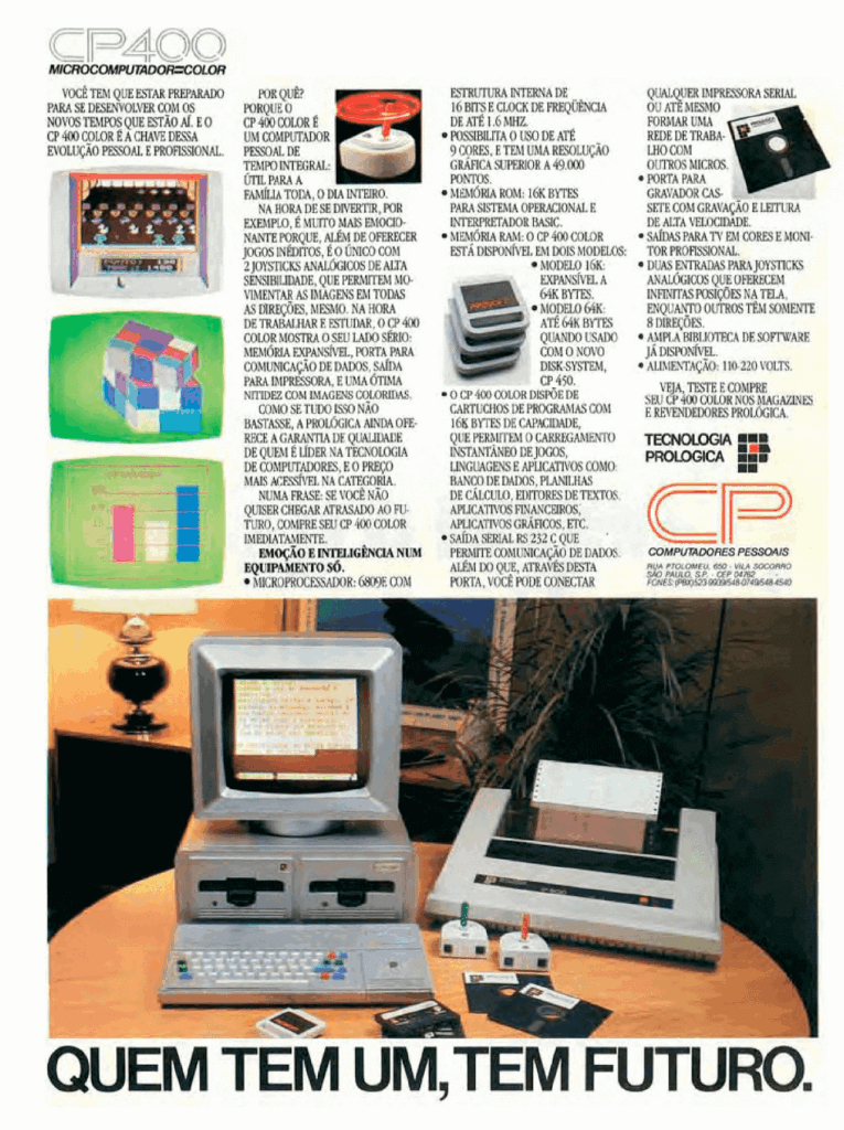 Propaganda Prológica - Interface 21 - 1984