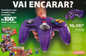 Propaganda Promoção - Nintendo World 33 - 2001
