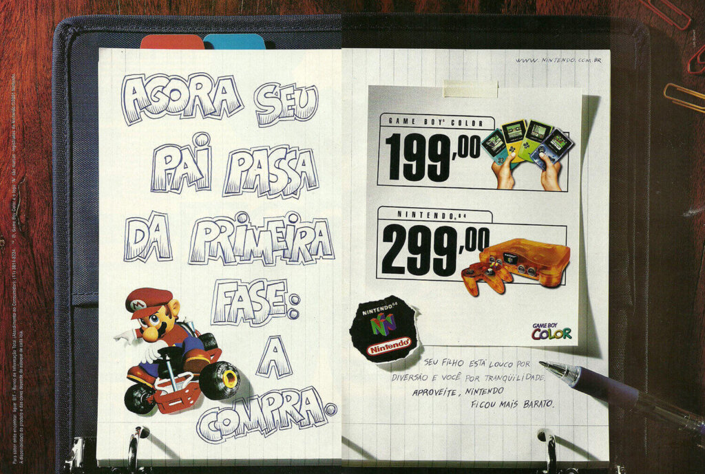 Propaganda Promoção - Nintendo World 38 - 2001