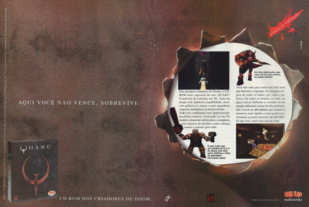 Propaganda Quake - Computer Games 27 - 1996