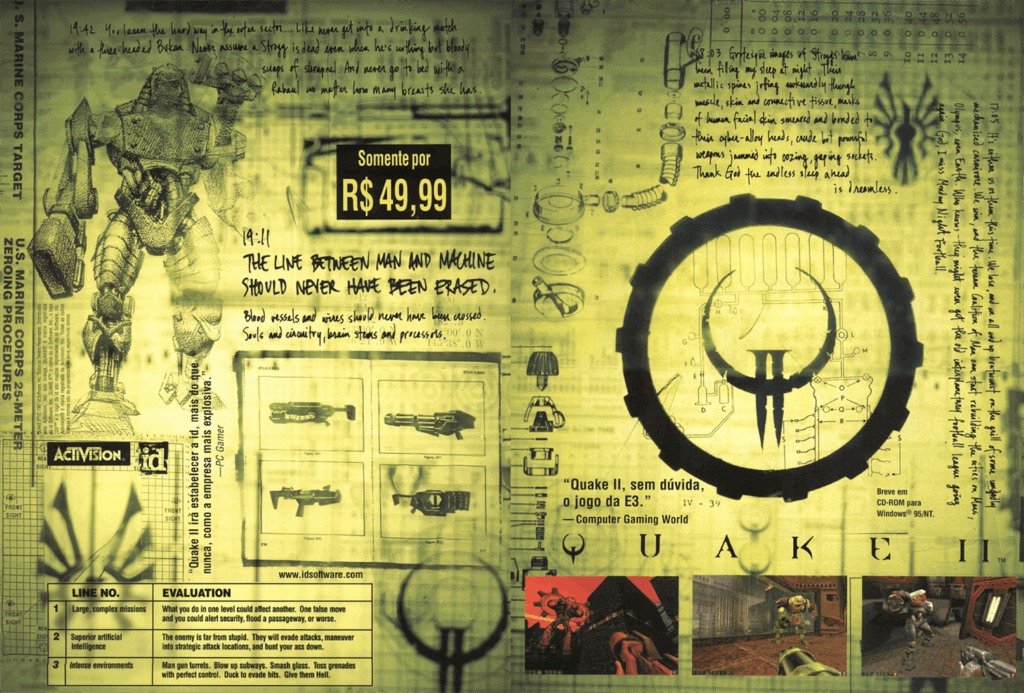 Propaganda Quake II - BIGMAX 21 - 1998