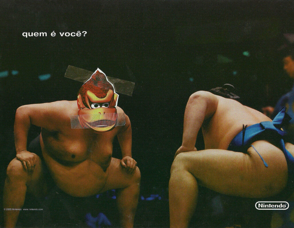 Propaganda Quem é você? (Donkey Kong) - Nintendo World 64 - 2003
