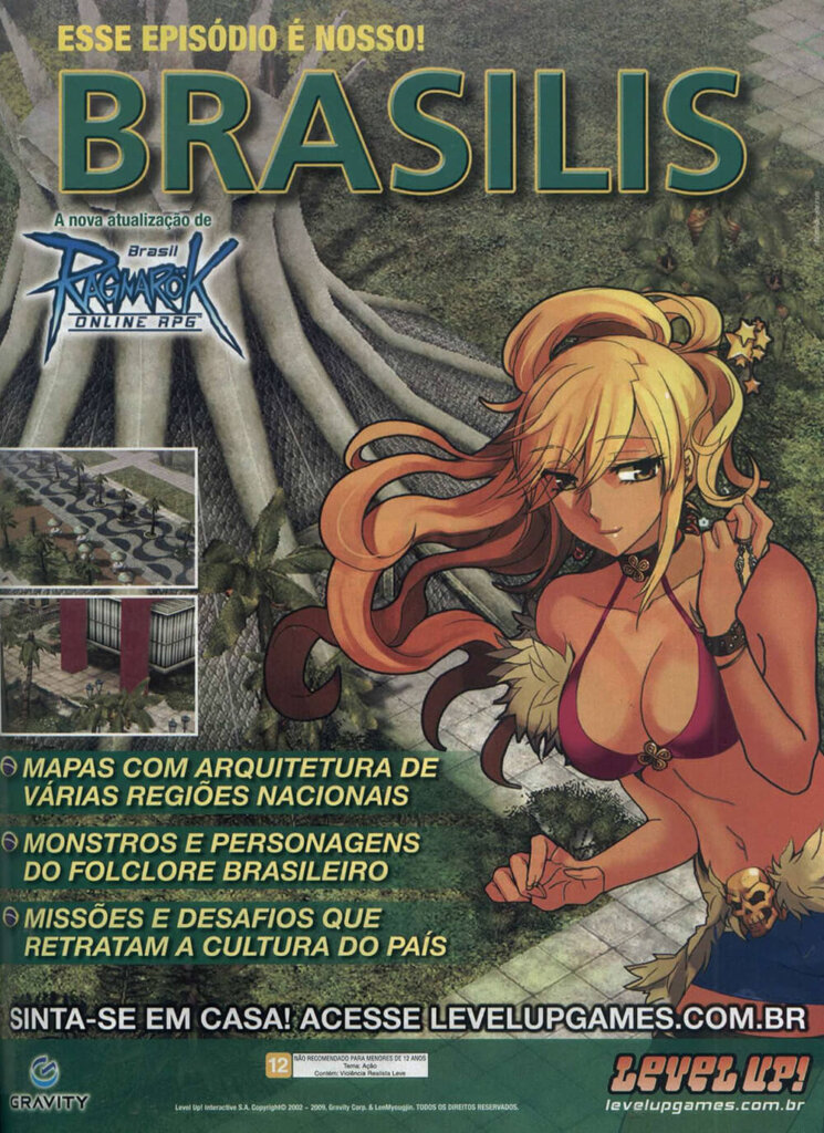 Propaganda Ragnarok Brasilis - Dicas & Truques para PlayStation 130 - 2009