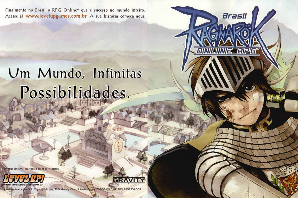 Propaganda Ragnarok - EGM Brasil 31 - 2004