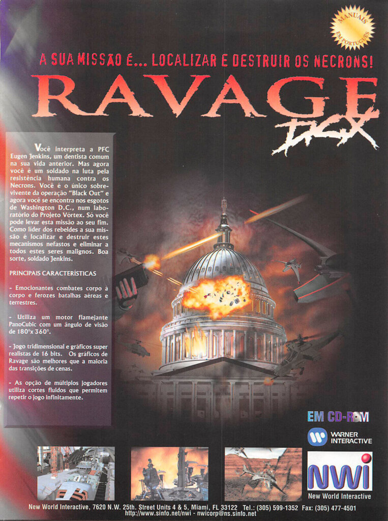 Propaganda Ravage DCX - Computer Games 30 - 1997