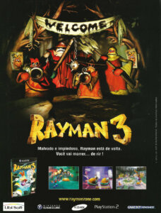 Propaganda Rayman 3 - EGM Brasil 12 - 2003