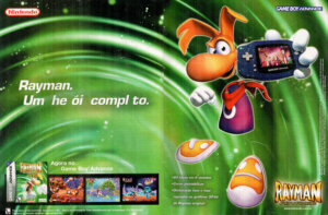Propaganda Rayman Advance - Nintendo World 36 - 2001