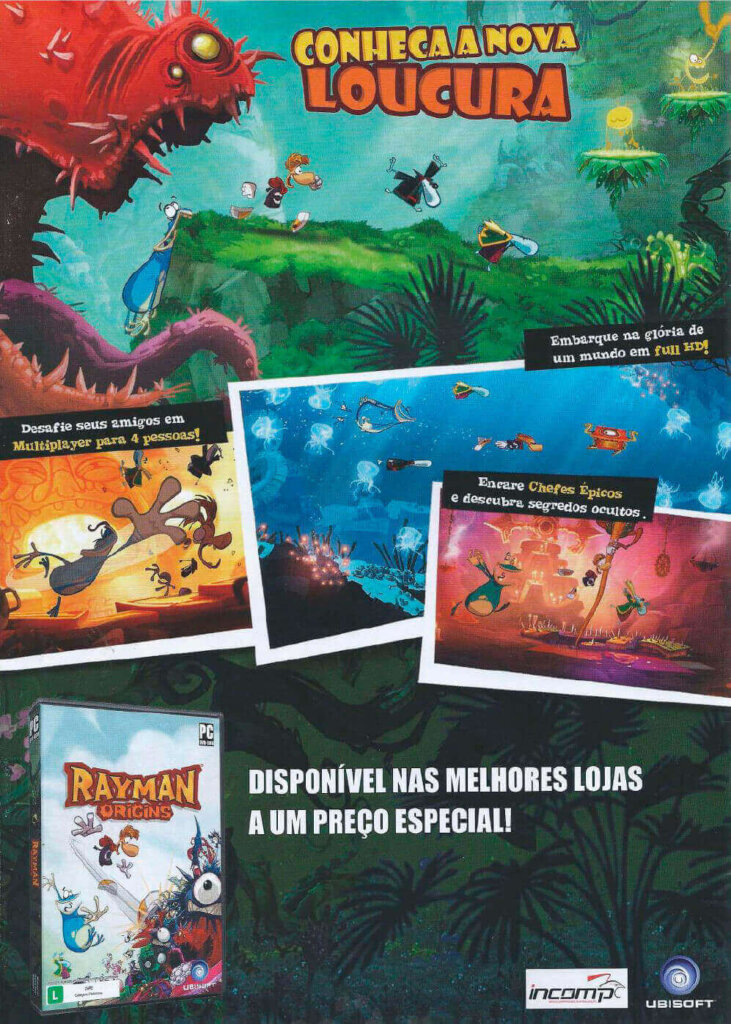 Propaganda Rayman Origins - FullGames 109 - 2012