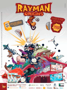 Propaganda Rayman Origins - Revista PlayStation 163 - 2012