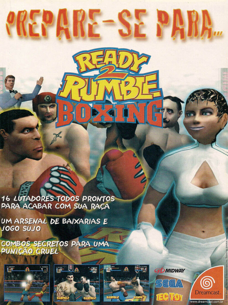 Propaganda Ready 2 Rumble Boxing - Gamers 46 - 1999