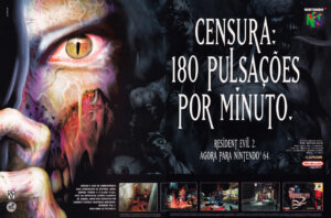 Propaganda Resident Evil 2 - Nintendo World 16 - 1999