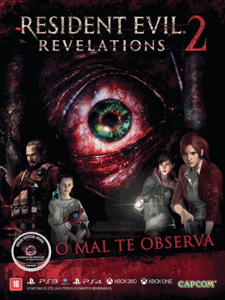 Propaganda Resident Evil Revelations 2 - Revista Oficial Xbox 104 - 2015