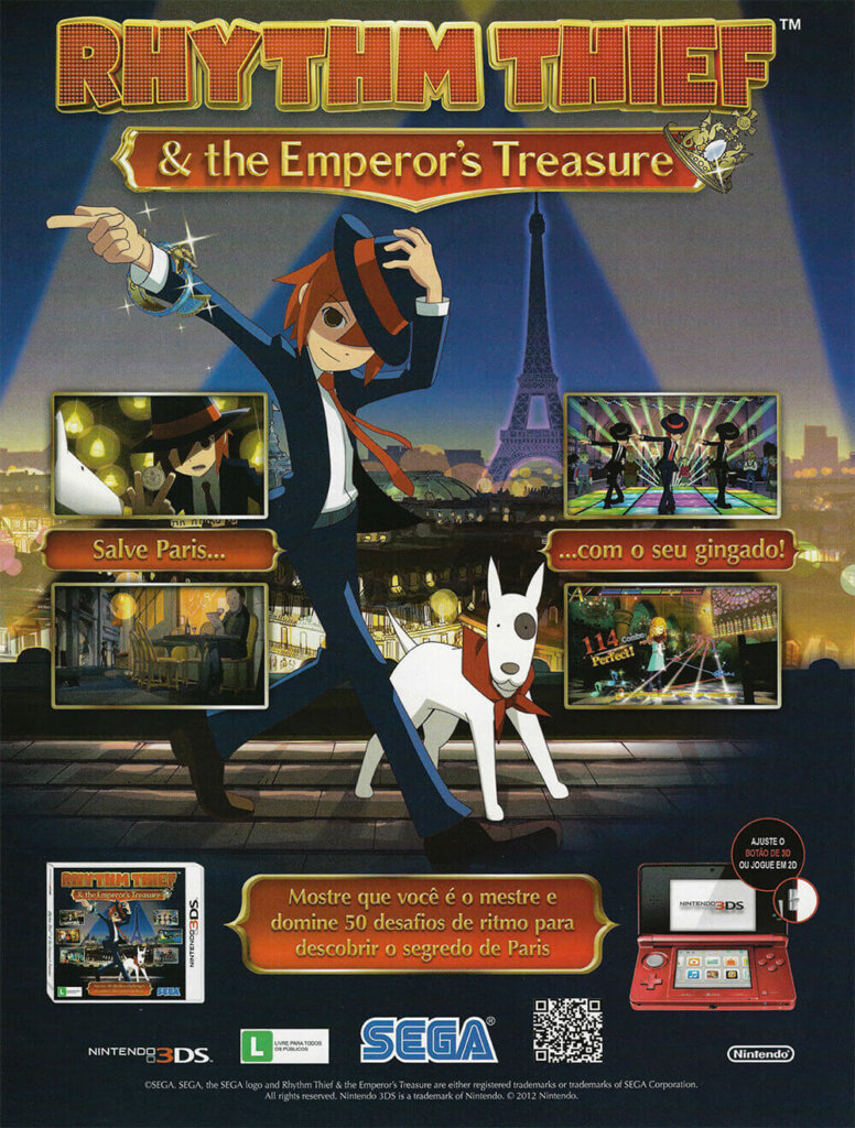 Propaganda Rhythm Thief - Nintendo World 159 - 2012