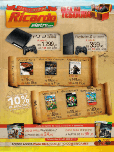 Propaganda Ricardo Eletro - EGW 105 - 2010