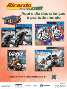 Propaganda Ricardo Eletro - PlayStation 196 - 2014