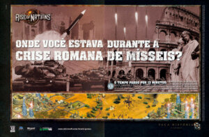 Propaganda Rise of Nations - EGM Brasil 15 - 2003