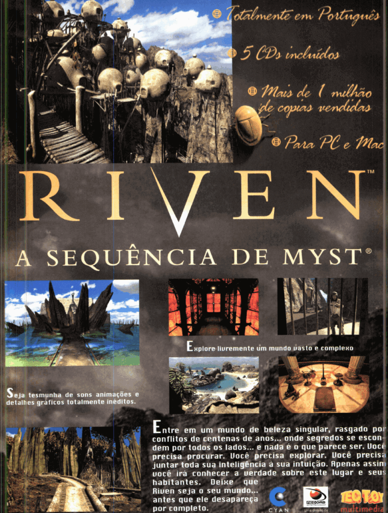 Propaganda Riven - Revista do CD-Rom 38 - 1998
