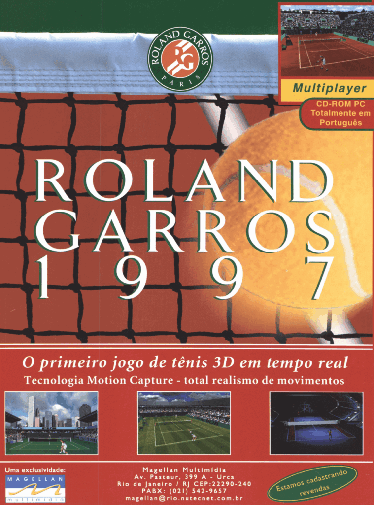 Propaganda Roland Garros 1997 - BIGMAX 14 - 1997
