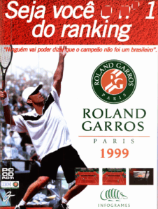 Propaganda Roland Garros 1999 - Revista do CD-Rom 48 - 1999