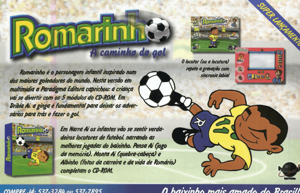 Propaganda Romarinho - BIGMAX 23 - 1998