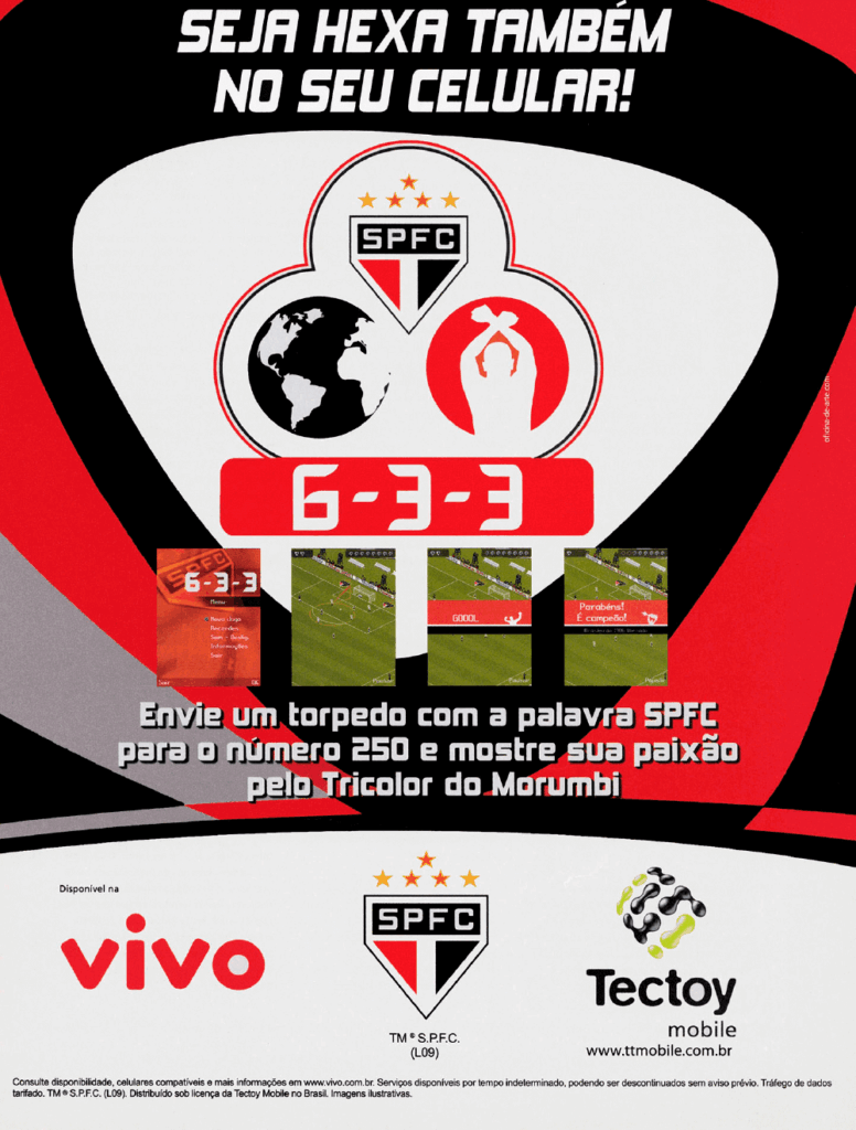 Propaganda SPFC (Tectoy) - Nintendo World 125 - 2009