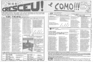 Propaganda STOP Informática - Micro Sistemas 63 - 1986