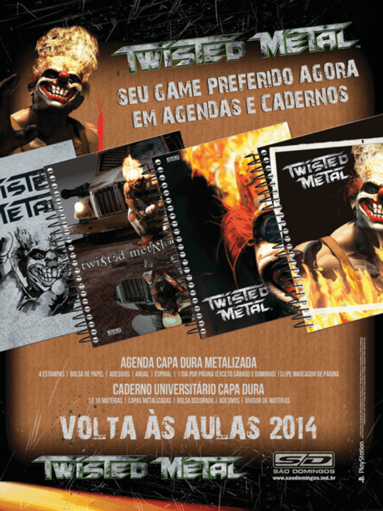Propaganda São Domingos - PlayStation 195 - 2014
