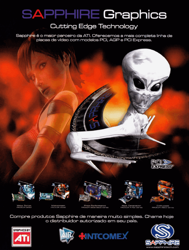 Propaganda Sapphire - EGM Brasil 34 - 2004
