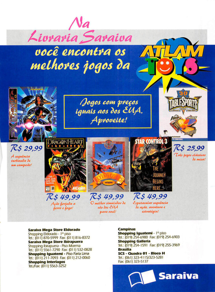 Propaganda Saraiva - Computer Games 34 - 1997