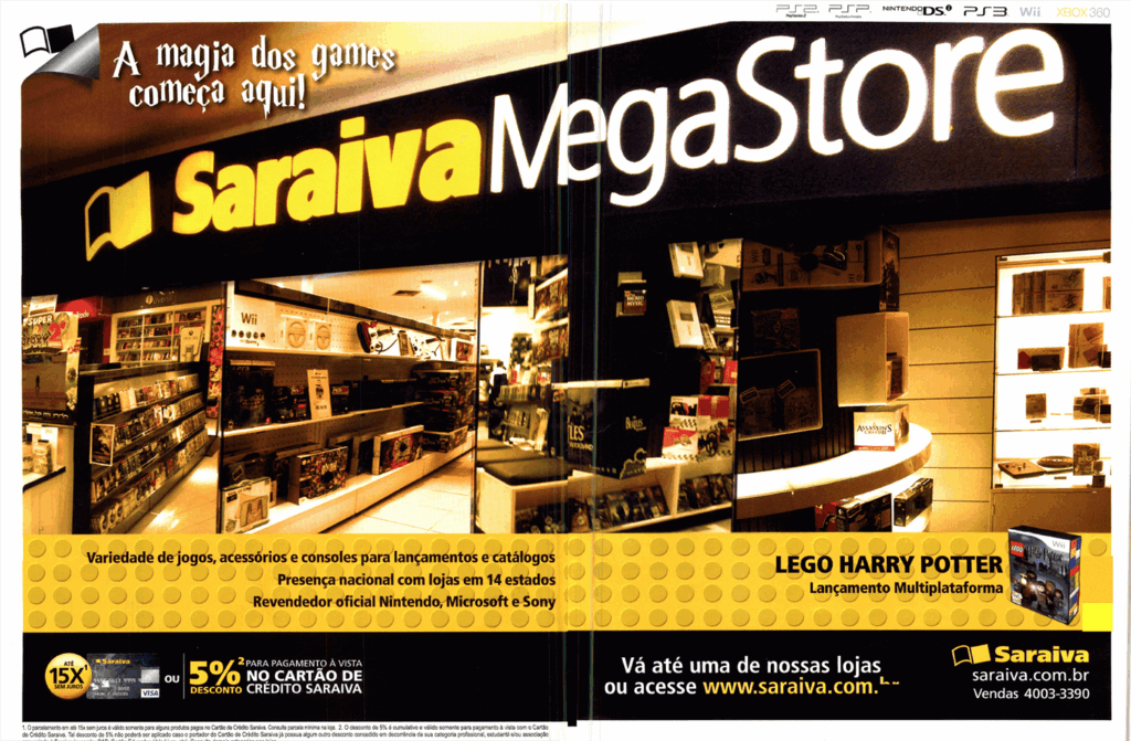Propaganda Saraiva - EGM Brasil 104 - 2010