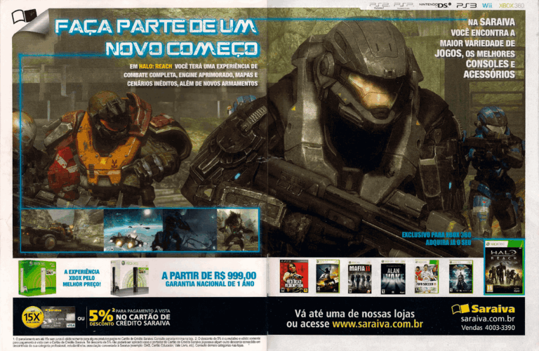 Propaganda Saraiva - EGW 105 - 2010