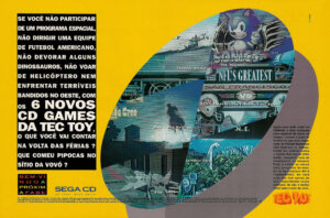 Propaganda Sega CD - Ação Games 53 - 1994