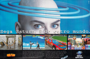 Propaganda Sega Saturn - VideoGame 54 - 1995