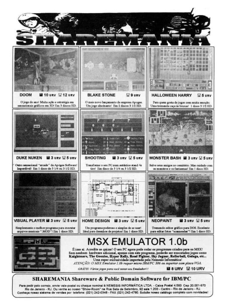 Propaganda Sharemania - CPU PC 11 - 1994