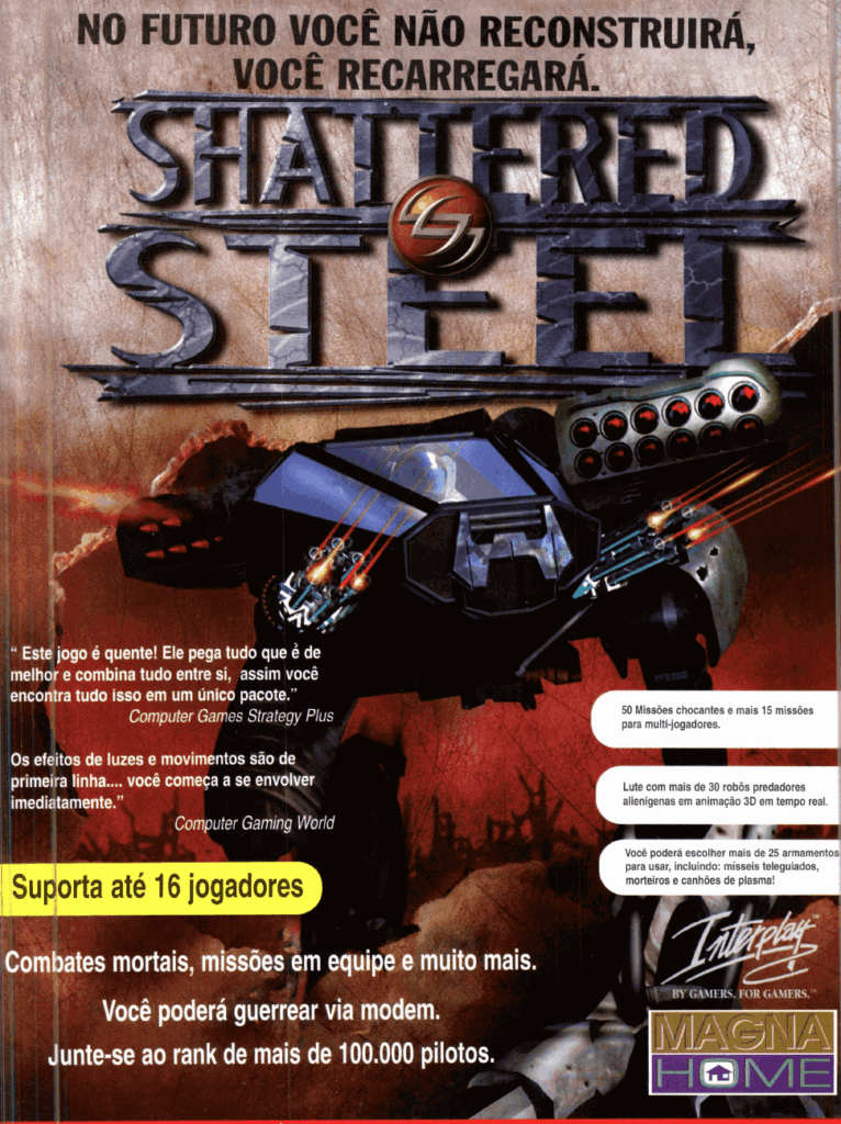 Propaganda Shattered Steet - Revista do CD-Rom 17 - 1996